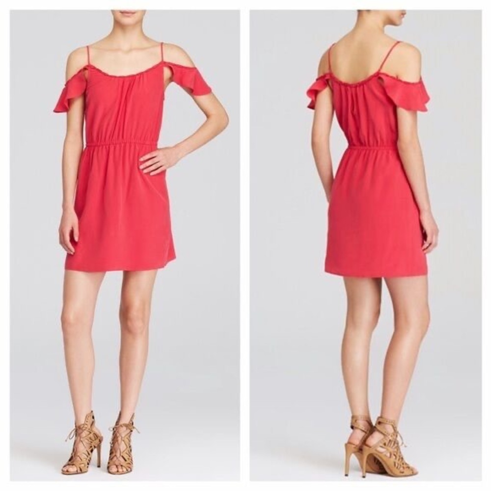 Joie Scari Pink Silk Dress